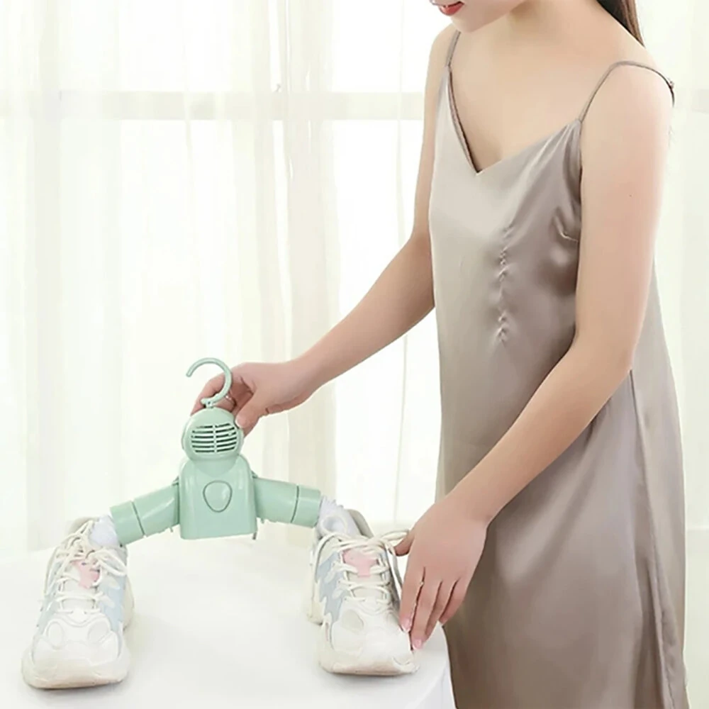 (image for) 150W Portable Drying Clothes Hanger Shoe Dryer Smart Home Small Dryer Warm Air Clothes Dryer for Home Business Trip