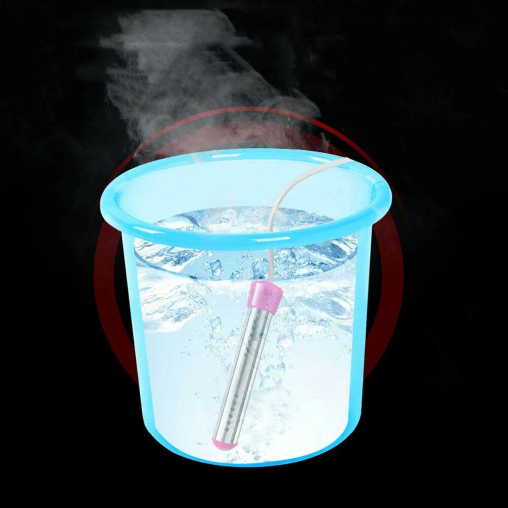 (image for) 3000W Electric Intelligent Timing Heater Boiler Water Heating Element Immersion Suspension Water Heater Bathroom Swimming Pool